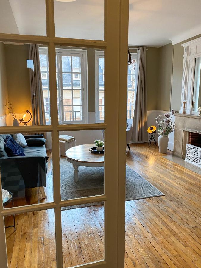 Appartement Chic, 3 Chambres, Hyper Centre-Ville, Parking Payant Amiens Exterior photo