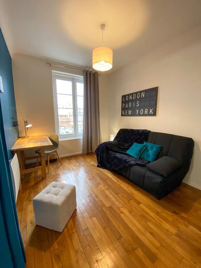 Appartement Chic, 3 Chambres, Hyper Centre-Ville, Parking Payant Amiens Exterior photo